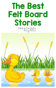 the best felt board stories for preschool and pre - school children to learn how to use them