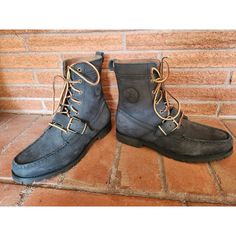 Polo Ralph Lauren Ranger Buckle Mens Charcoal Gray Leather Boots Size 9.5 Excellent Condition. Perfect Addition To Any Mans Stylish Wardrobe. Polo Ralph Lauren Shoes, Grey Leather Boots, Stylish Wardrobe, Ralph Lauren Shoes, Gray Leather, Grey Leather, Charcoal Gray, Men's Polo, Charcoal Grey