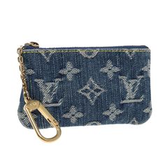 LOUIS VUITTON Monogram Denim Pochette Cles Coin Purse Blue M95343 ar12516BRAND : LOUIS VUITTON Color : Blue Material : Monogram Denim Canvas Size(cm) : W12cm x H7cm x D1cm(Approx) Size(inch) : W4.7 x H2.8 x D0.4inch(Approx) Style : Coin Purse Comes with : Dust Bag Serial No. : CA1057 Made in : Spain Fendi Shoes, Purse Accessories, Christmas 2024, Canvas Size, Louis Vuitton Monogram, Louis Vuitton Bag, Coin Purse, Dust Bag, Fendi