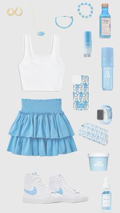 Florida Outfits Preppy, Preppy Outfits Birthday, Preppy Clothing Aesthetic, Cute Basic Preppy Outfits, Preppy Skirts Outfit, Preppy Clothes Collage, Preppy Back To School Outfit Inspiration, Birthday Outfits Preppy, Easy But Cute Outfits