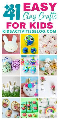 the top ten easy crafts for kids that are fun to make and do with their own hands