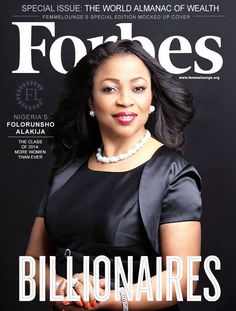 a woman in a black dress is featured on the cover of forces magazine