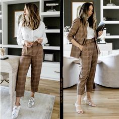 Reposhing This Item I Purchased From @Theteacherdiva. Loved It But Didn’t Fit! Questions? Leave A Comment Below! Paper Bag Waist Pants, Paperbag Pants, Dallas Fashion, Normal Clothes, Spring Fashion Trends, Tapered Pants, Glam Fashion, The Teacher, Office Outfits