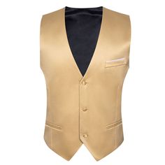 High Quality Vest Brand: ties2you Button closure Formal Suit Vest : High Quality Material, The material of vest is soft and lightweight. No fading, no distortion, anti-wrinkle and smooth, is not easy to pilling. Important : This dress vest sizes are not same as US size. Please check the size chart carefully on product page. Excellent Design : Business vest is designed with classic V-neck, The back adjustable Waistcoat offers a more accurate fit, makes you stand out in the crowd. Match Tips : Nec Business Vest, Tuxedo Coat, Vest For Men, Tie Shirt, Fathers Day Sale, Tuxedo Suit, Formal Suits, Sleeveless Jacket, Tie Set