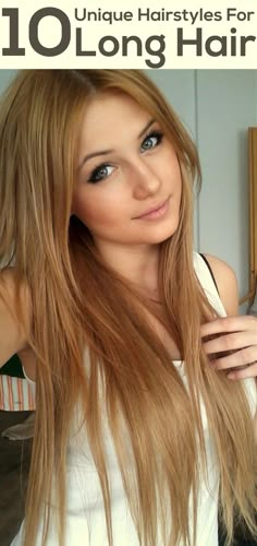 Jahodová Blond, Strawberry Blonde Hair Color, Fine Straight Hair, Strawberry Blonde Hair, Long Blonde, Long Blonde Hair, Strawberry Blonde, Unique Hairstyles, Hairstyles Haircuts