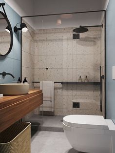 a bathroom with a sink, toilet and bathtub