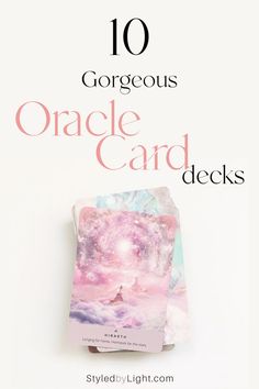 Oracle cards Best Oracle Decks, Diy Oracle Cards, Oracle Card Decks, Oracle Card Spreads, Spiritual Women, Affirmation Deck, Oracle Cards Decks, Zen Gifts, Spiritual Journals