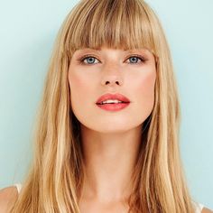 Summer Party Makeup, Blonde Light Brown Hair, Party Makeup Looks, Foundation With Spf, Mattifying Primer, Golden Blonde Hair, Strawberry Blonde Hair, Fringe Hairstyles, Hairstyle Gallery