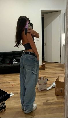 Backless Top Outfit, Black Backless Top, Sophia Birlem, Mode Zara, Backless Top, Foto Ideas Instagram, Cute Casual Outfits