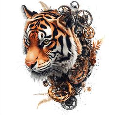 Tiger Tattoo On Hand Tattoo Craft Set On Hand Tattoo, Tattoo On Hand, Tiger Tattoo, Hand Tattoo, Craft Set, Tattoo On, Hand Tattoos, Your Story, Your Skin