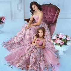 Mom And Baby Dresses, Mother Daughter Photoshoot, Mother Daughter Photos