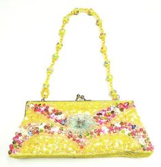 This cool purse is fully sequin beaded front & back tip to tip. Perfect for pairing up with your costume or to carry with you in event! Party Evening Bag With Multicolor Embroidery, Multicolor Sequined Evening Bag, Embellished Bags For Formal Summer Events, Embellished Bags For Formal Occasions In Summer, Summer Formal Embellished Bags, Summer Wedding Embellished Bag, Summer Wedding Embellished Bags, Embellished Wedding Bags For Summer, Embellished Evening Bag For Summer