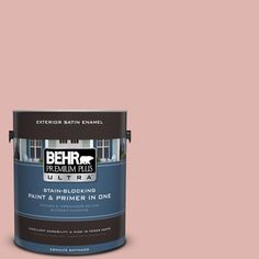 a gallon of behr premium plus ultra stain - blocking paint and primer in one