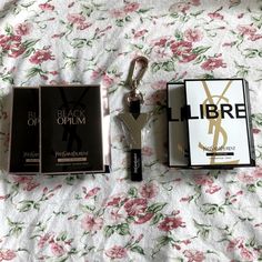 Authentic Ysl Keychain Two Samples Of Libre Le Parfum Two Samples Of Black Opium Eau De Parfum All Items Are Brand New And Fragrances Are 1.2ml/0.04fl Oz Each. Ysl Keychain, Ysl Mon Paris, Ysl Paris, Paris Perfume, Vintage Scarf, Perfume Spray, Yves Saint Laurent, Saint Laurent, Bundles