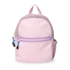 Our new LUX backpack featuring Becco's patent pending hook & loop design allows your child to continually create a unique and fun look! Mix and match or trade patches with a friend. Patches sold separately (3" letter patch shown). Dimensions: 15.00" H x 11.00" W x 4.75" Reinforced base for durability Two interior pockets Travel sleeve with zipper pocket Water bottle holder Loop straps for added customization Tote Bag Straps, Pink And Lavender, Kids Holiday Gifts, Bag Hook, Loop Design, Water Bottle Holder, Velcro Patches, 3 Letter, Kids Backpack