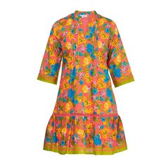 Short dress with pleated front and ruffle at the bottom. French sleeves. Round neck finished in peak. Lace detail on the hem and sleeves. Immerse yourself in M By Niza's Spring-Summer 2023 Collection, where each piece exudes an effortless blend of style and comfort. This season's line features flowing dresses adorned with vibrant floral prints, perfect for the contemporary woman seeking elegance in her warm-weather wardrobe. Embrace the spirit of spring and summer with M By Niza's commitment to Purple Short Dress, Flowing Dresses, Pink Lady, Purple Shorts, 2023 Collection, Summer 2023, Independent Designers Fashion, Short Dress, Badger