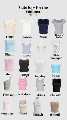 Tops For Summer, Mode Zara, Preppy Summer Outfits, Outfit Inspo Summer, Trendy Outfits For Teens