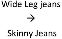 Wide Jeans to Skinny Fitted Jeans : 11 Steps - Instructables Altering Jeans, Pegged Jeans, Diy Clothes Hacks, Upcycle Clothes Diy