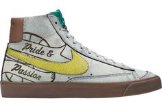 Nike Blazer Mid 77 Pregame Pack Motivation Ben Simmons - CW6016-100 Ben Simmons, Nike Blazer Mid 77, Nike Blazer Mid, Shoes Sneakers Nike, Nike Blazers Mid, Blazer Mid, Hot Sneakers, Nike Fashion, Nike Basketball