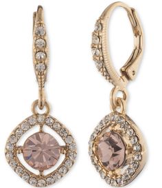 From Givenchy&#x2C; these earrings feature:Drop earringsGold tone hardwareLeverback closureApprox. 1.14" lengthImported. Rose Crystal, House Of Harlow, Crystal Drop Earrings, Rhinestone Jewelry, Vintage Rose, Accessories Jewelry Earrings, Crystal Drop, Gold Drop Earrings, Vintage Roses