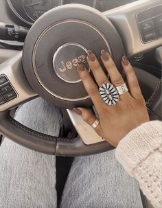 Classic Nail Ideas, Boho Western Nails, Fall Western Nails, Rings Shein, Nail Ideas For Fall, Rodeo Nails, Concert Nails, Western Rings