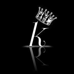 the letter k with a crown on it