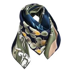 Elevate Your Style, Embrace Fortune Enhance your wardrobe with our exquisite square silk scarf, a masterpiece of elegance and cultural symbolism. Made from 100% real silk, this 86x86 cm scarf features a mesmerizing Chinese lantern design. Each lantern symbolizes vitality, reputation, and fortune, transforming the scarf into more than just an accessory—it's a reflection of your aspirations.  Impeccable Craftsmanship Our skilled artisans have paid meticulous attention to every detail, ensuring tha Square Scarf Hijab, Scarf Packaging, Scarf Hijab, Chinese Lantern, Women Scarves, Silk Square Scarf, Lantern Design, Square Silk Scarf, Chinese Lanterns