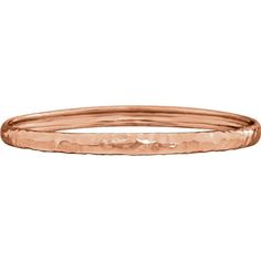 14KT Rose Gold Hammered Bangle Bracelet 5.1mm, 14KT Rose Gold Hammered Bangle Bracelet 5.1mm - Legacy Saint Jewelry Pink Gold Bracelet, Enchanted Jewelry, Engagement Necklaces, Saint Jewelry, Hammered Bangles, Gold Eagle, Bow Jewelry, Sell Gold, Engagement Jewelry