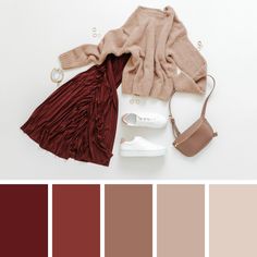 20+ Best Maroon Color Palettes (Colors That Go With Maroon) – CreativeBooster Beige Color Palette Clothes, Maroon Beige Color Palette, Burgundy Beige Color Palette, Merun Colour Outfits, Maroon And Cream Outfit, Maroon Matching Colors, Maroon Colour Palette, Maroon Color Combinations, Burgundy Pallet