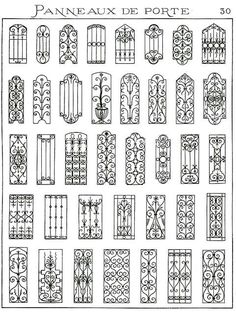 an architectural drawing of the doors and windows in different styles, sizes and colors on a white background