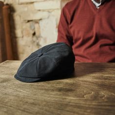 * Handmade in Italy
 * 100% cotton
 * Breathable and lightweight for all seasons Casual Cotton Flat Cap Beret, Casual Cotton Beret Flat Cap, Black Six-panel Fall Hat, Classic Outdoor Beret, Casual Black Beret For Outdoor, Casual Black Beret For Outdoor Use, Classic Winter Six-panel Beret, Black Cotton Flat Cap, Classic Six-panel Winter Beret