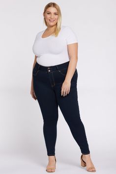 High Rise Curvy Legging Seven7 Jeans, Curvy Leggings, Stretchy Leggings, Slim Straight Jeans, Jean Leggings, Straight Jeans, Women Fashion, Sweater Top, Shopping Outfit