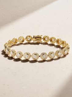 ANITA KO Ophelia 18-karat gold diamond bracelet | NET-A-PORTER