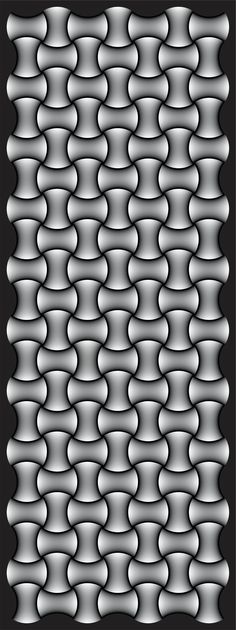 a black and white pattern with circles on it