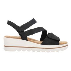 Style meets comfort in the Shirley casual sandals. This sandal features a cushioned footbed, superior arch support, and a durable outsole. Heavy on the benefits, light on you! $54.97 Lightweight Synthetic Sandals With Gel Cushioning, Casual Black Slingback Sandals With Arch Support, Black Slingback Sandals With Arch Support For Beach, Adjustable Black Footbed Sandals With Arch Support, Spring Black Footbed Sandals With Ortholite Insole, Black Footbed Sandals With Ortholite Insole For Spring, Black Synthetic Wedge Sandals With Arch Support, Black Adjustable Wedge Sandals With Arch Support, Casual Black Sandals With Gel Cushioning