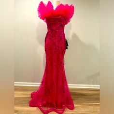 Sz 8 Nwt Beautiful Pink Color Special Occasion Prom Pageant Dress Gorgeous Details Pink Prom, Pageant Dress, Gorgeous Dresses, Pink Color, Pink Ladies, Special Occasion, Prom Dresses, Prom, Womens Dresses