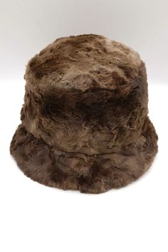 Fur Bucket Hat Faux fur bucket hat This product has been hand-picked by Storets' stylists. Short Brim Faux Fur Hats, Faux Fur Hat With Short Brim, Faux Fur Hats With Short Brim, Faux Fur Hat For Fall, Fall Hats With Faux Fur Lining, Fall Faux Fur Hat With Lining, Brown Flat Brim Bucket Hat For Winter, Fur Bucket, Faux Fur Bucket Hat