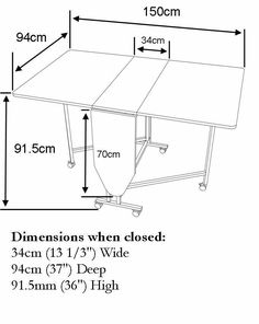 the measurements for a ping pong table are shown in black and white, including height