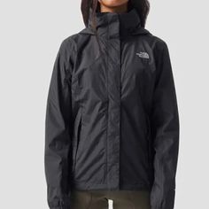 Host Pick New The North Face Authentic Black Resolve Jacket Size Womens S/P (Retail $110) This Mesh/Lined, Waterproof, Breathable, Seam-Sealed Jacket Is Equipped For Hard Play In The Worst Weather. The Center-Front Zip Has A Stormflap With Velcro Closure To Block Cold From Seeping In And The Hem Cinch Cords Help Lock Out Cold Drafts. Not Only Is That Waterproof, It Is Also 100% Wind Proof And Has An Adjustable Hood That Stows In The Collar. ~Relaxed Fit ~Waterproof, Breathable, Seam Sealed Dryve Black Waterproof Outerwear For Work, The North Face Waterproof Outerwear For Fall, The North Face Black Waterproof Windbreaker, The North Face Winter Rain Outerwear, The North Face Winter Outerwear For Rainy Weather, The North Face Winter Rainy Weather Outerwear, Lock Out, Black North Face, North Face Jacket