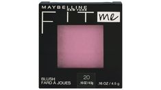 Skin tone-enhancing color for a natural look. Creamy smooth texture for effortless blending. | Maybelline Fit Me 20 Mauve Pressed Powder Blush | Rite Aid Blush Target, Maybelline Blush, Blush Face, Mauve Blush, New York Fits, Tom Thumb, Market Street, Maybelline New York, Powder Blush