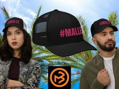 #Malle Retro Party Design Stick Trucker Cap for all party situations. With a design like this you will be an eye-catcher at any party or on vacation. This cap is the ideal gift (birthday) for every joker. This 6 panel mesh back trucker cap is a comfortable and classic choice for a perfect day in the sun. * 60% cotton, 40% polyester * Head circumference: 54.9 cm - 60 cm * Crown: 8.9 cm * Structured, 6-panel * Mid-profile, low-profile embroidery area * Hard buckram for front panels * Mesh back panel * Permacurv® visor, adjusted underside of the visor * Adjustable plastic closure * Raw product sourced from Vietnam or Bangladesh Retro Party, A Perfect Day, Party Design, Perfect Day, On Vacation, Gift Birthday, Trucker Cap, Halloween Shopping, Austria