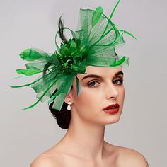 Category:Fascinators,Headpiece,Hair Accessory,Hats; Embellishment:Cap,Flower,Feather; Gender:Women's; Quantity:1 PC; Occasion:Wedding,Party / Evening; Material:Net,Feathers; Head Circumference:56-58; Front page:WE; Shipping Weight:0.03; Listing Date:02/07/2022 Tulle Headpiece, Elegant Fascinator, Kentucky Derby Wedding, Derby Wedding, Wedding Tea Party, Cocktail Vintage, Wedding Party Accessories, Wedding Tea, Mother Wedding Dress