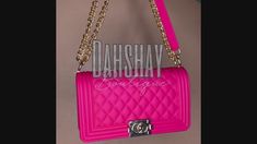 (1) Hot Pink Bag – Dahshay Boutique Designer Pink Box Bag With Large Capacity, Chic Party Bags With Large Capacity, Trendy Pink Box Bag For Travel, Luxury Summer Satchel, Designer Summer Bags For Shopping, Designer Bags For Summer Shopping, Trendy Crossbody Box Bag With Dust Bag, Chic Travel Clutch Bag, Designer Summer Travel Bags