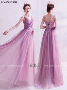 Purple Prom Dresses Long, Prom Dresses Junior, Aline Prom Dress, Prom Dresses Purple, Purple Prom Dresses, Junior Prom, Purple Prom, Dresses Purple, Junior Prom Dresses