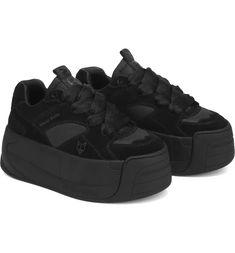 NAKED WOLFE Snatch Platform Sneaker (Women) | Nordstrom Naked Wolfe, Goth Shoes, Double Black, Chunky Shoes, Skate Shoe, Shoe Inspo, Aesthetic Shoes, Swag Shoes, Platform Sneaker