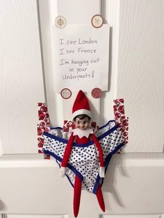 Easy Elf Pranks, Elf We're Back Ideas, Elf On The Shelf Ideas I’m Back, Funny Ways To Hide Your Elf, Dirty Elf On The Shelf Ideas, Best Elf On The Shelf Ideas Hilarious, Elf Hiding Ideas, Diy Elf On The Shelf Ideas, Elf On The Shelf Ideas Funny