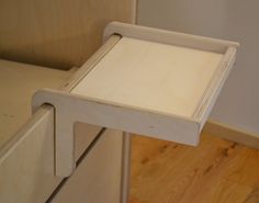 a close up of a drawer on a cabinet