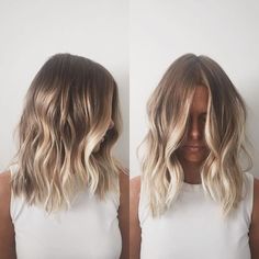 medium brown and blonde balayage Balayage Lob, Jamie Chung, Balayage Blonde, Caramel Highlights, Lob Hairstyle