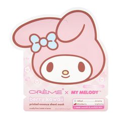 The Creme Shop My Melody Berry Kawaii Printed Essence Sheet Mask 3pk – ikatehouse So Kawaii, Creme Shop, Cute Face Masks, Sanrio Stuff, Cranberry Fruit, Hello Kitty Makeup, Paper Dolls Clothing, Kawaii Faces, Daucus Carota