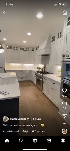 the kitchen is clean and ready to be used as an appliance for cooking